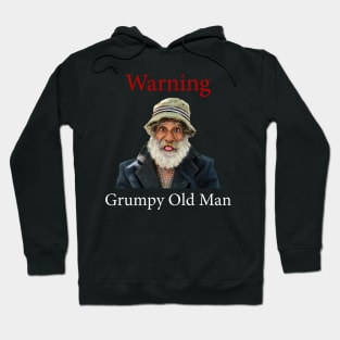 Warning, Grumpy Old Man Hoodie